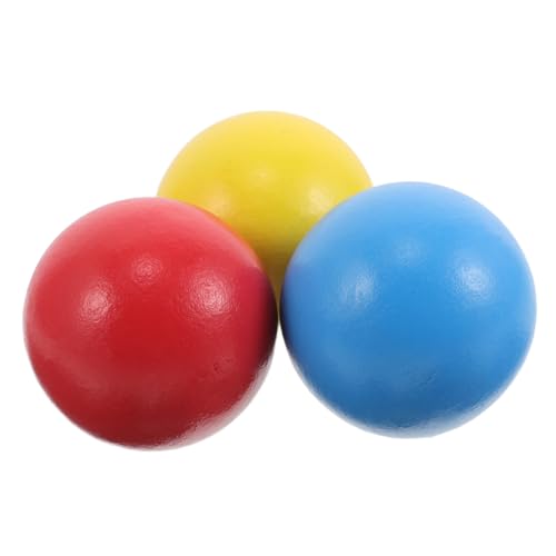 Toddmomy 3 STK. Teiliges Croquet Ball aus Robustem Holz Kindgerechte Fördert Hand Auge Koordination Langlebig für Gartenspiele und Outdoor Spaß mit Familie und Kindern Toddmomy 3 STK. Teiliges Croquet Ball aus Robustem Holz Kindgerechte Fördert Hand Auge Koordination Langlebig für Gartenspiele und Outdoor Spaß mit Familie und Kindern von Toddmomy