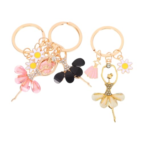 Toddmomy 3 STÜCKE Ballerina Schlüsselanhänger mit Niedlichem Tanz Vielseitig Einsetzbar für Auto Rucksack und Taschenanhang Geschenkidee für Frauen zum Valentinstag Farbmix Schwarz Beige Toddmomy 3 STÜCKE Ballerina Schlüsselanhänger mit Niedlichem Tanz Vielseitig Einsetzbar für Auto Rucksack und Taschenanhang Geschenkidee für Frauen zum Valentinstag Farbmix Schwarz Beige von Toddmomy