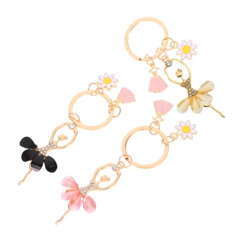 Toddmomy 3 STÜCKE Teiliges Ballerina Schlüsselanhänger aus Eleganter Tänzer Charm Vielseitiger Anhänger für Geldbörse Rucksack und Autoschlüssel Geschenkidee für Frauen und Mädchen Toddmomy 3 STÜCKE Teiliges Ballerina Schlüsselanhänger aus Eleganter Tänzer Charm Vielseitiger Anhänger für Geldbörse Rucksack und Autoschlüssel Geschenkidee für Frauen und Mädchen von Toddmomy