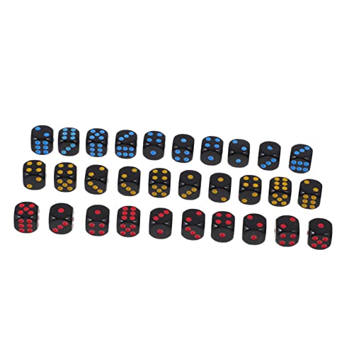 Toddmomy 3 Sätze Bunte Spielwürfel mit Punkten Unterhaltungsspielzeug für Brettspiele Partys und Lehrprojekte Toddmomy 3 Sätze Bunte Spielwürfel mit Punkten Unterhaltungsspielzeug für Brettspiele Partys und Lehrprojekte von Toddmomy