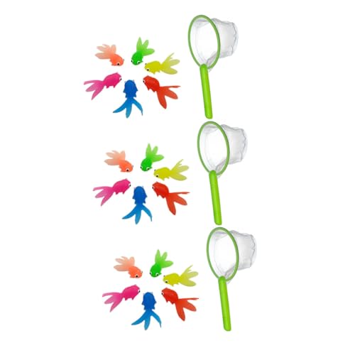 Toddmomy 3 Sätze Bunte Weiche Goldfisch Wasserspielzeuge für Bad Outdoor Netzen Gemischt Spaßige Badefische für Mädchen und Jungen Zufällige Farbe Zufällige Farbe Toddmomy 3 Sätze Bunte Weiche Goldfisch Wasserspielzeuge für Bad Outdoor Netzen Gemischt Spaßige Badefische für Mädchen und Jungen Zufällige Farbe Zufällige Farbe von Toddmomy