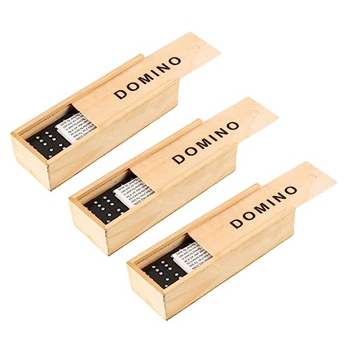 Toddmomy 3 Sätze Domino Stapelspiele hölzern Toddmomy 3 Sätze Domino Stapelspiele hölzern von Toddmomy