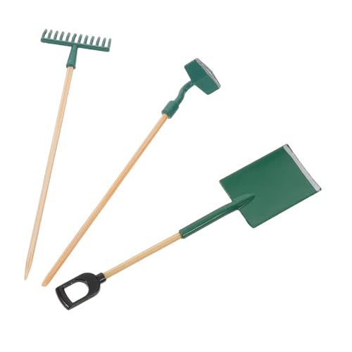 Toddmomy 3 Sätze Maßstab mit Schaufel Rechen Hacke Puppenhaus Gartenwerkzeug Lernspielzeug für Realistische Gartendeko Toddmomy 3 Sätze Maßstab mit Schaufel Rechen Hacke Puppenhaus Gartenwerkzeug Lernspielzeug für Realistische Gartendeko von Toddmomy