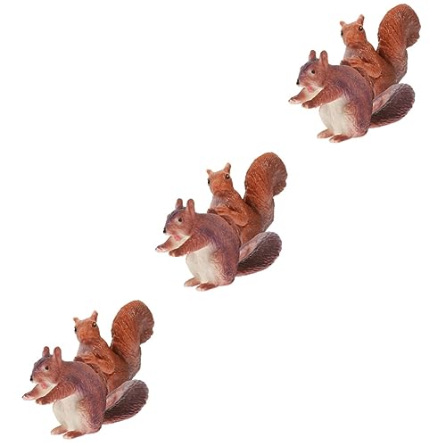 Toddmomy 3 Sätze Mini Squirrel Figurine Lernspielzeug Realistische Deko Für Terrarien Und Schreibtisch Süße Kleine Tierornamente Für 2 Stücke * 3 Toddmomy 3 Sätze Mini Squirrel Figurine Lernspielzeug Realistische Deko Für Terrarien Und Schreibtisch Süße Kleine Tierornamente Für 2 Stücke * 3 von Toddmomy