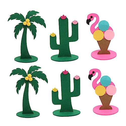 Toddmomy 3 Sätze Teiliges Filz Deko Flamingo mit Kokosnussbaum und Kaktus für Schreibtischdekoration Sommerliche Farbakzente für Kinderzimmer Büro und Partys Toddmomy 3 Sätze Teiliges Filz Deko Flamingo mit Kokosnussbaum und Kaktus für Schreibtischdekoration Sommerliche Farbakzente für Kinderzimmer Büro und Partys von Toddmomy