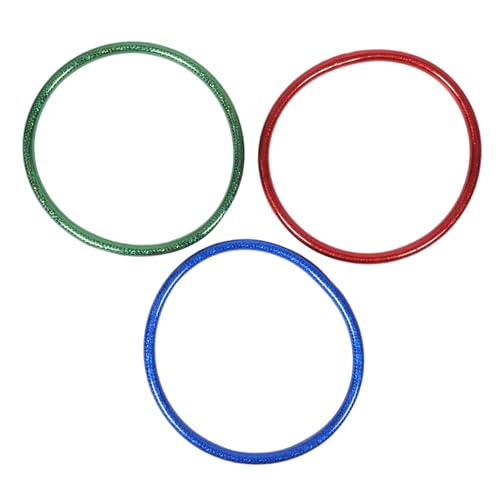 Toddmomy 3 Stück Bunte Gymnastikringe für Leichtes Übungs für Koordination Motorik Party Tanz Haustier Agility Training Toddmomy 3 Stück Bunte Gymnastikringe für Leichtes Übungs für Koordination Motorik Party Tanz Haustier Agility Training von Toddmomy