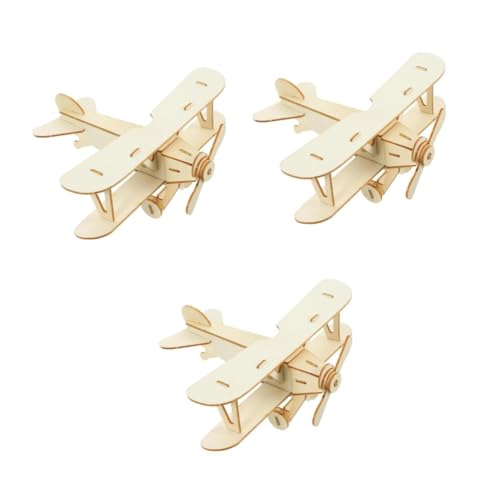 Toddmomy 3 Stück DIY Holzflugzeug Modellspielzeug Handgemachtes Bausatz für Malen und Zusammenbauen Fördert Kreativität und Motorische Fähigkeiten Geeignet für Jungen und Mädchen Toddmomy 3 Stück DIY Holzflugzeug Modellspielzeug Handgemachtes Bausatz für Malen und Zusammenbauen Fördert Kreativität und Motorische Fähigkeiten Geeignet für Jungen und Mädchen von Toddmomy