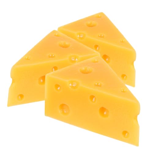 Toddmomy 3 Stück Käsemodell kuchendekoration Käse Modell Käse Attrappe Lebensmittel Modell Dekoratives Zubehör für Desserts gefälschtes Essen Käsespielzeug Falsches Käse Harz Orange Toddmomy 3 Stück Käsemodell kuchendekoration Käse Modell Käse Attrappe Lebensmittel Modell Dekoratives Zubehör für Desserts gefälschtes Essen Käsespielzeug Falsches Käse Harz Orange von Toddmomy