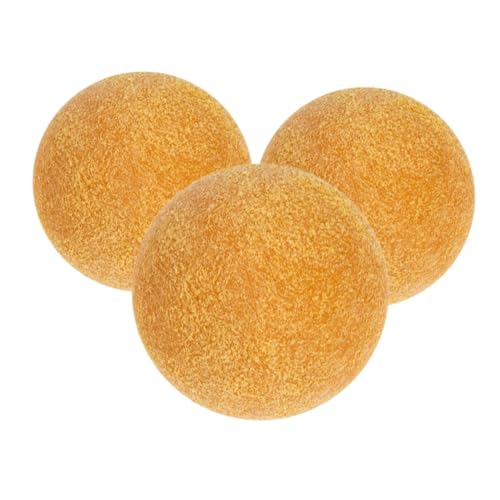 Toddmomy 3 Stück Mattierter Kickertisch Mini Kickerbälle Ersetzen Ball Kleine Kickerbälle Spiel Kickertisch-ausrüstung Ersatzbälle Für Tischkicker Ersatzbälle Für Kickerbälle Harz Black von Toddmomy