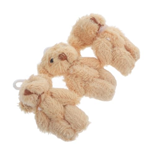 Toddmomy 3 Stück Mini Figuren aus Strapazierfähigem Plüsch Realistische Mini Bär Dekoration für DIY Bastelprojekte Puppenhaus und Kreative Szenenmodelle Langlebig und Detailreich Toddmomy 3 Stück Mini Figuren aus Strapazierfähigem Plüsch Realistische Mini Bär Dekoration für DIY Bastelprojekte Puppenhaus und Kreative Szenenmodelle Langlebig und Detailreich von Toddmomy