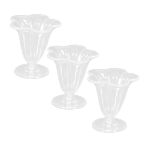 Toddmomy 3 Stück Miniatur Becher Modell Kunststoff Miniaturbecher für DIY Puppenhaus Dekoration Micro Landschaft Handwerk Ornamente von Toddmomy