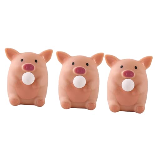 Toddmomy 3 Stück Niedliche Schweinchen Quetschspielzeug Glatte Oberfläche Stressabbauendes Kompaktes Druckspielzeug für Büro und Zuhause Lustige Entspannungsspielzeuge als und Dekoration Toddmomy 3 Stück Niedliche Schweinchen Quetschspielzeug Glatte Oberfläche Stressabbauendes Kompaktes Druckspielzeug für Büro und Zuhause Lustige Entspannungsspielzeuge als und Dekoration von Toddmomy