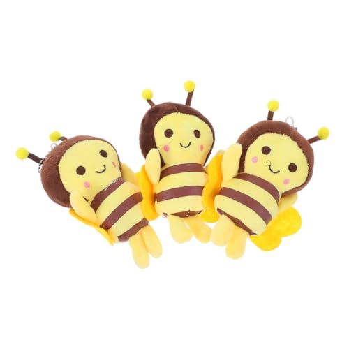 Toddmomy 3 Stück Plüsch Bienen Anhänger Teiliges Niedliches Bienen Deko Zubehör Schlüsselanhänger für Taschen Rucksäcke und für Partys und Besondere Anlässe Toddmomy 3 Stück Plüsch Bienen Anhänger Teiliges Niedliches Bienen Deko Zubehör Schlüsselanhänger für Taschen Rucksäcke und für Partys und Besondere Anlässe von Toddmomy