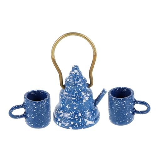Toddmomy 3 Stück Puppenhaus Modell Winzige Teetassen Miniatur Küchenzubehör Mini Kaffeetasse Winzige Tassen Puppenhaus Mini Aus Holz Tee Puppenhaus Puppenhaus von Toddmomy