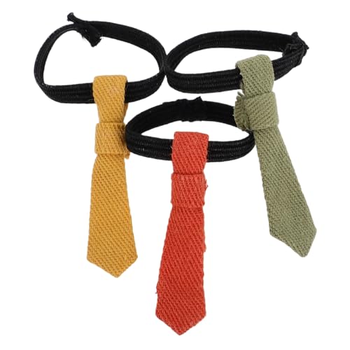 Toddmomy 3stücke Miniatur Puppen Krawatten Für Bjd Puppen Anzüge Mit Feinen Details Orange Grün Und Gelb Hochwertige Weiche Materialien Für Stilvolle Outfits Und Zubehör von Toddmomy