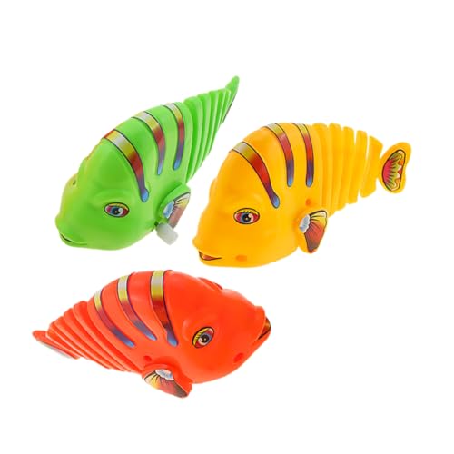 Toddmomy 3 Stück Schwungfischspielzeug spielzeuge Festival-Uhrwerkspielzeug Haustierfischspielzeug Cartoon-Aufwickelspielzeug Kinderspielzeug Wasserbadspielzeug Plastik Zufällige Farbe Toddmomy 3 Stück Schwungfischspielzeug spielzeuge Festival-Uhrwerkspielzeug Haustierfischspielzeug Cartoon-Aufwickelspielzeug Kinderspielzeug Wasserbadspielzeug Plastik Zufällige Farbe von Toddmomy