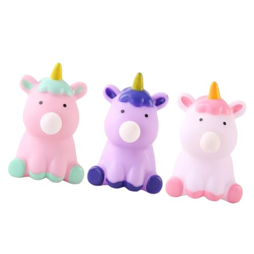Toddmomy 3 Stück Stressabbau Einhorn Quetschspielzeug aus Weichem TPR Elastisch und Dehnbar Tragbares Fidget Toy für Erwachsene als Niedliches Anti Stress für Alltag und Büro Toddmomy 3 Stück Stressabbau Einhorn Quetschspielzeug aus Weichem TPR Elastisch und Dehnbar Tragbares Fidget Toy für Erwachsene als Niedliches Anti Stress für Alltag und Büro von Toddmomy