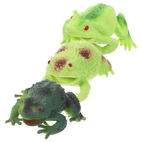 Toddmomy 3 Stück Stressabbau Quetschspielzeug Flexibles Spaßspielzeug für Erwachsene Lustiges Decompression Toy zur Beruhigung und Partydekoration von Toddmomy