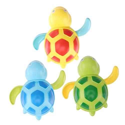 Toddmomy 3 Stück Teiliges Badespielzeug für Junge Mädchen Niedliche Schwimmende Schildkröten in Blau Grün und Rot Leichtes Cartoon Badewannenspielzeug für Jungen und Mädchen Fördert Toddmomy 3 Stück Teiliges Badespielzeug für Junge Mädchen Niedliche Schwimmende Schildkröten in Blau Grün und Rot Leichtes Cartoon Badewannenspielzeug für Jungen und Mädchen Fördert von Toddmomy