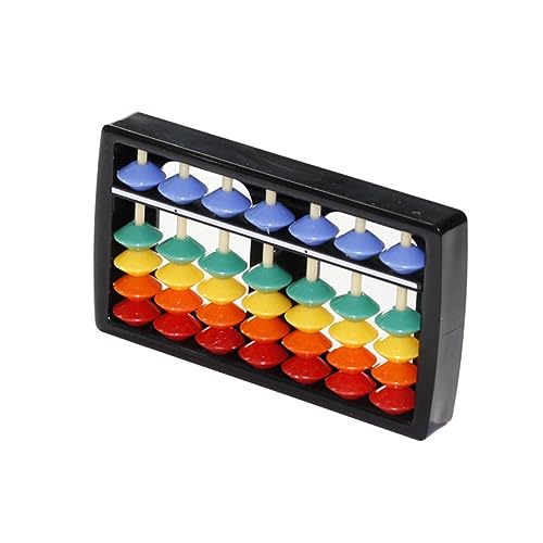 Toddmomy 3 Stück Teiliges Farbiges Kunststoff Set Tragbares Rechenhilfsmittel mit Perlen pro Stab Pädagogisches Lernspielzeug zur Mathematischer Fähigkeiten für Grundschulkinder Toddmomy 3 Stück Teiliges Farbiges Kunststoff Set Tragbares Rechenhilfsmittel mit Perlen pro Stab Pädagogisches Lernspielzeug zur Mathematischer Fähigkeiten für Grundschulkinder von Toddmomy