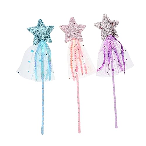 Toddmomy 3 Stück Teiliges Feenstab für Mädchen mit Stern und Tassel Farbenfrohe Cosplay und Party Requisiten zum Katzenspielzeug und Kindergeburtstag Zauberhafte Accessoires und Blau Toddmomy 3 Stück Teiliges Feenstab für Mädchen mit Stern und Tassel Farbenfrohe Cosplay und Party Requisiten zum Katzenspielzeug und Kindergeburtstag Zauberhafte Accessoires und Blau von Toddmomy