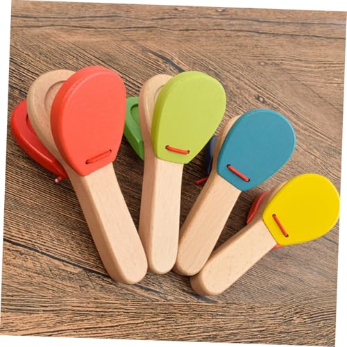 Toddmomy 3 Stück Teiliges Holz Castagnetten Musikinstrument Pädagogisch Sicher Rhythmusfördernd für Mädchen Jungen Lernspielzeug Zufällige Farbe Zufällige Farbe Toddmomy 3 Stück Teiliges Holz Castagnetten Musikinstrument Pädagogisch Sicher Rhythmusfördernd für Mädchen Jungen Lernspielzeug Zufällige Farbe Zufällige Farbe von Toddmomy