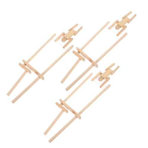 Toddmomy 3 Stück Teiliges Holz DIY Figuren Unbemalt Natürliche Holzspielzeuge zum Bemalen Motorische Lernspielzeuge für Kreative Balance und Koordinationsförderung Toddmomy 3 Stück Teiliges Holz DIY Figuren Unbemalt Natürliche Holzspielzeuge zum Bemalen Motorische Lernspielzeuge für Kreative Balance und Koordinationsförderung von Toddmomy