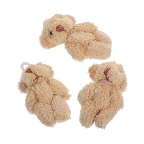 Toddmomy 3 Stück Teiliges Mini Plüschbären Figuren Stabile Kleine Kuscheltiere Leichte Miniatur Dekoration für Puppenhäuser Partytisch und Geschenkidee Platzsparend und Robust Toddmomy 3 Stück Teiliges Mini Plüschbären Figuren Stabile Kleine Kuscheltiere Leichte Miniatur Dekoration für Puppenhäuser Partytisch und Geschenkidee Platzsparend und Robust von Toddmomy