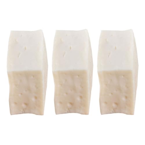 Toddmomy 3 Stück Teiliges PVC Fake Tofu Modell Realistische Simulation Künstlicher Bohnenquark Leichtes Küchen dekoobjekt für Bauernhausstil Vielseitig für Restaurants Zuhause Langlebig Toddmomy 3 Stück Teiliges PVC Fake Tofu Modell Realistische Simulation Künstlicher Bohnenquark Leichtes Küchen dekoobjekt für Bauernhausstil Vielseitig für Restaurants Zuhause Langlebig von Toddmomy