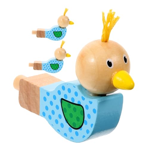 Toddmomy 3 Stück Teiliges Pfeifenset für Ergonomisch Geformte Musikspielzeuge Leichte Tragbare Lerninstrumente zur Musikalischen Frühförderung für Jungen und Mädchen Ab Jahren von Toddmomy