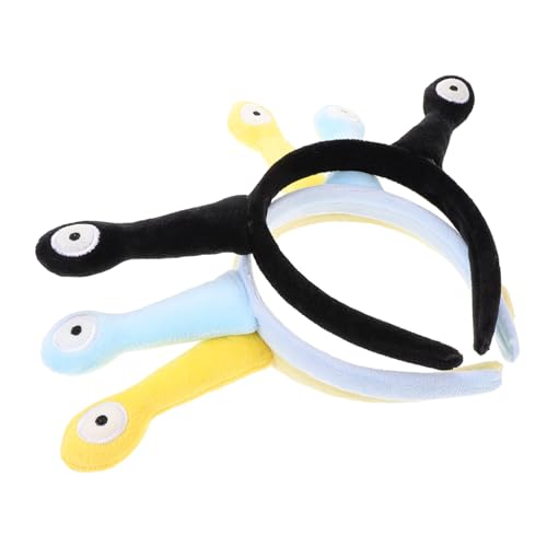 Toddmomy 3 Stück Teiliges Plüsch Schnecken headband Lustiges Cartoon Tier Haarband für Erwachsene Weiches Bequemes Haaraccessoire für Partys Schule und Alltag in Schwarz Gelb Toddmomy 3 Stück Teiliges Plüsch Schnecken headband Lustiges Cartoon Tier Haarband für Erwachsene Weiches Bequemes Haaraccessoire für Partys Schule und Alltag in Schwarz Gelb von Toddmomy