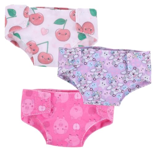Toddmomy 3 Stück Teiliges Puppenunterwäsche für Puppen Puppen Kleidung Zubehör für Rollenspiele Leicht und Sicher zum Dekorieren Toddmomy 3 Stück Teiliges Puppenunterwäsche für Puppen Puppen Kleidung Zubehör für Rollenspiele Leicht und Sicher zum Dekorieren von Toddmomy