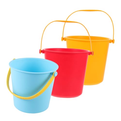Toddmomy 3 Stück Teiliges Sandkübel Tragbar Strandspielzeug Multifunktional für Aufbewahrung für Garten und Urlaub Toddmomy 3 Stück Teiliges Sandkübel Tragbar Strandspielzeug Multifunktional für Aufbewahrung für Garten und Urlaub von Toddmomy