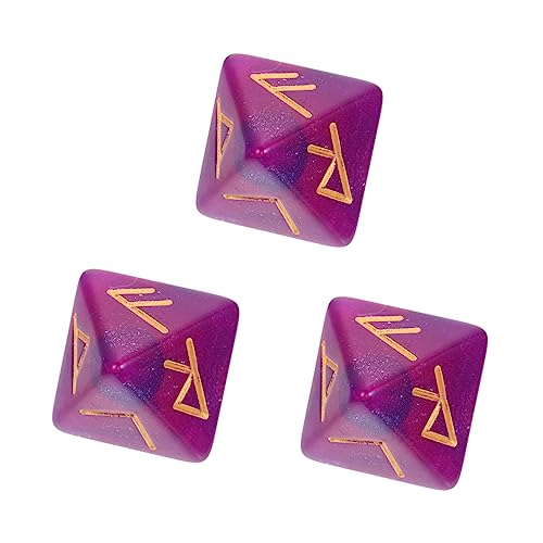 Toddmomy 3 Stück Teiliges Set Polyedrische Würfel aus Acryl Farbige Rune Würfel für Brettspiele für Partys und Geselligkeit Wiederverwendbar und Leicht zu Transportieren Hochwertiges Toddmomy 3 Stück Teiliges Set Polyedrische Würfel aus Acryl Farbige Rune Würfel für Brettspiele für Partys und Geselligkeit Wiederverwendbar und Leicht zu Transportieren Hochwertiges von Toddmomy