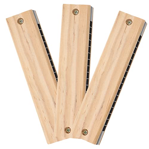 Toddmomy 3 Stück Tragbare Mundharmonikas Musikinstrumente für Anfänger Holzharmonikas für Fördert Musikalität und Kreativität Toddmomy 3 Stück Tragbare Mundharmonikas Musikinstrumente für Anfänger Holzharmonikas für Fördert Musikalität und Kreativität von Toddmomy