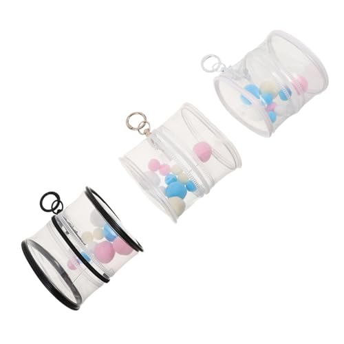 Toddmomy 3 Stück Transparente Aufbewahrungstaschen mit Schlüsselanhänger Klare PVC Anhänger für Actionfiguren und Puppen Tragbare Aufbewahrung mit Hängendem Organizer und Weichen Dekobällen Toddmomy 3 Stück Transparente Aufbewahrungstaschen mit Schlüsselanhänger Klare PVC Anhänger für Actionfiguren und Puppen Tragbare Aufbewahrung mit Hängendem Organizer und Weichen Dekobällen von Toddmomy