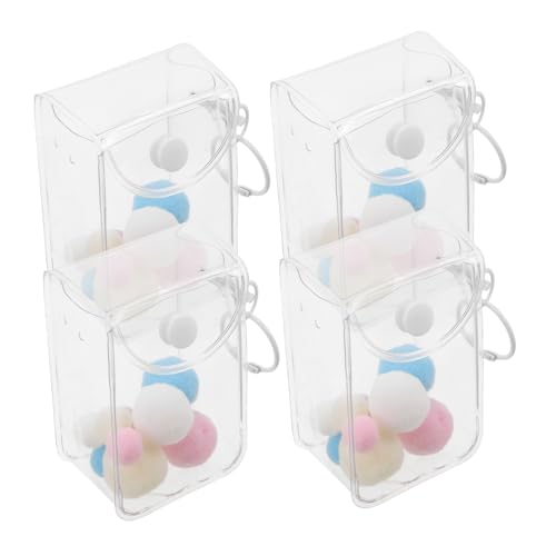 Toddmomy 3 Stück Transparente Mini PVC Doll Organizer Taschen Tragbare Sammelfiguren Aufbewahrungstaschen mit Schlüsselanhängerfunktion Vielseitige Aufbewahrung für Puppensammler Toddmomy 3 Stück Transparente Mini PVC Doll Organizer Taschen Tragbare Sammelfiguren Aufbewahrungstaschen mit Schlüsselanhängerfunktion Vielseitige Aufbewahrung für Puppensammler von Toddmomy