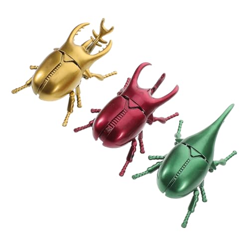 Toddmomy Realistische Insektenfiguren Aufziehspielzeuge Für Jungen Und Mädchen Plastikkäfer Für Halloween-schulprojekte von Toddmomy