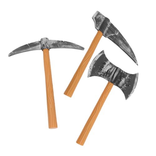 Toddmomy 3 Stück Zwergen-Requisiten Spielzeugspitzhacke Zwerg Cosplay Spitzhacke Zwergen-kostümzubehör Kostüm GNOME Halloween-gnom-stütze Eva Toddmomy 3 Stück Zwergen-Requisiten Spielzeugspitzhacke Zwerg Cosplay Spitzhacke Zwergen-kostümzubehör Kostüm GNOME Halloween-gnom-stütze Eva von Toddmomy