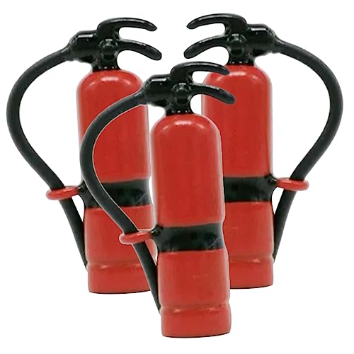 Toddmomy 3 Stücke Feuerlöscher Miniatur Puppenhaus Puppenhaus Künstliche Feuerlöscher Simulation Flamme Mini Dinge Rot Legierung Toddmomy 3 Stücke Feuerlöscher Miniatur Puppenhaus Puppenhaus Künstliche Feuerlöscher Simulation Flamme Mini Dinge Rot Legierung von Toddmomy