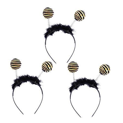 Toddmomy 3 Stücke Pailletten Antennen Haarreif für Kinder Cosplay Kopfschmuck Bienen Stirnband für Karneval Elastisch Atmungsaktiv Lebendig und Bunt Toddmomy 3 Stücke Pailletten Antennen Haarreif für Kinder Cosplay Kopfschmuck Bienen Stirnband für Karneval Elastisch Atmungsaktiv Lebendig und Bunt von Toddmomy