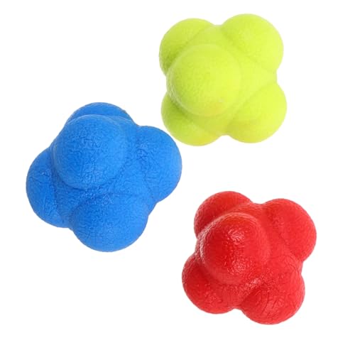 Toddmomy 3 Teiliger Reaktionsball Reflexball Boxreflexball Hand Auge Koordinationsball Reflextrainingsball Reaktionstrainingsspielzeug Hand Auge Koordinationsspielzeug Ball Mit von Toddmomy