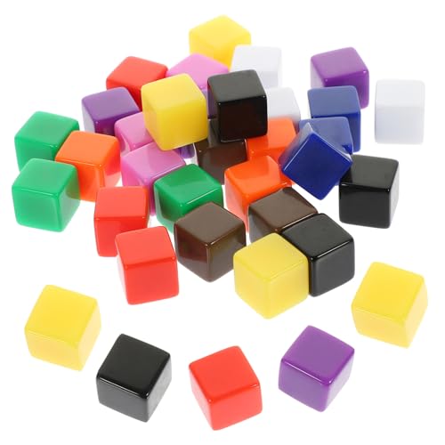 Toddmomy 30 Stücke Leere Kunststoff Würfel Blankowürfel Unfertige Würfel Selbstgemacht Zubehör für Brettspiele Mathe Unterrichtsmaterial Kinder Lernspielzeug Toddmomy 30 Stücke Leere Kunststoff Würfel Blankowürfel Unfertige Würfel Selbstgemacht Zubehör für Brettspiele Mathe Unterrichtsmaterial Kinder Lernspielzeug von Toddmomy
