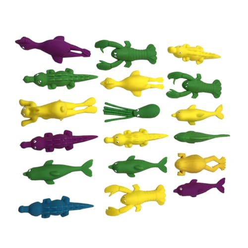 Toddmomy 30 Stück Lustige Tier Finger Spielzeuge Elastische Tierkatapult Spielzeuge für Indoor und Outdoor Spiele Partygeschenke und Preise Toddmomy 30 Stück Lustige Tier Finger Spielzeuge Elastische Tierkatapult Spielzeuge für Indoor und Outdoor Spiele Partygeschenke und Preise von Toddmomy