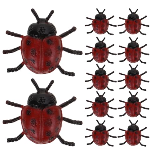 Toddmomy 30 Stück Marienkäfer Aus Kunststoff Für Kinder: Lebensechte Marienkäfer-Requisiten Für Halloween Knifflige Streich-Requisiten Basteln Kranz Scrapbooking DIY-Party-Dekoration Toddmomy 30 Stück Marienkäfer Aus Kunststoff Für Kinder: Lebensechte Marienkäfer-Requisiten Für Halloween Knifflige Streich-Requisiten Basteln Kranz Scrapbooking DIY-Party-Dekoration von Toddmomy