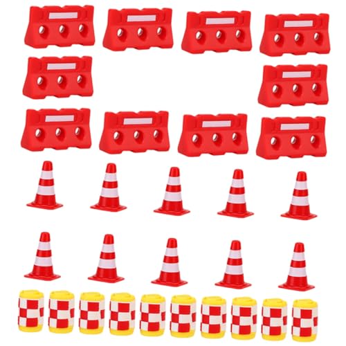 Toddmomy 30 Stück Mini Verkehrskegel Lernspielzeug für Verkehrszeichen Absperrungen Kognitiven Entwicklung und Spielstraßen Dekoration Toddmomy 30 Stück Mini Verkehrskegel Lernspielzeug für Verkehrszeichen Absperrungen Kognitiven Entwicklung und Spielstraßen Dekoration von Toddmomy
