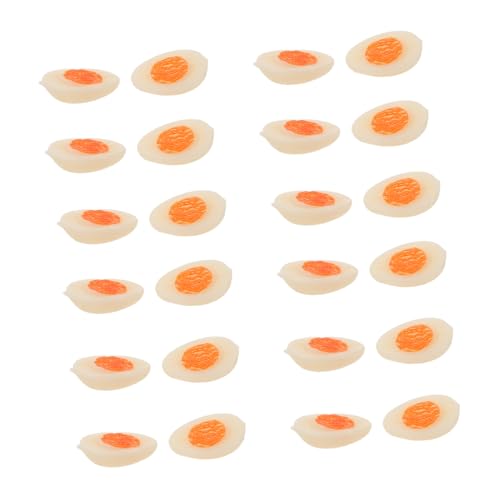 Toddmomy 30 Stück Miniatur Eier Halbierte Wasserkochte Modelle für Realistische Puppenhaus Dekoration Mini Nachbildung Spiel Eier für Lernspielzeug Toddmomy 30 Stück Miniatur Eier Halbierte Wasserkochte Modelle für Realistische Puppenhaus Dekoration Mini Nachbildung Spiel Eier für Lernspielzeug von Toddmomy