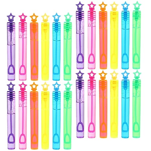 Toddmomy 30 Stück Seifenblasenstäbe Buntes Blasenspielzeug für Partys und Interaktive Spiele Sicheres Material Fördert die Kreativität Zufällige Farbe Zufällige Farbe Toddmomy 30 Stück Seifenblasenstäbe Buntes Blasenspielzeug für Partys und Interaktive Spiele Sicheres Material Fördert die Kreativität Zufällige Farbe Zufällige Farbe von Toddmomy