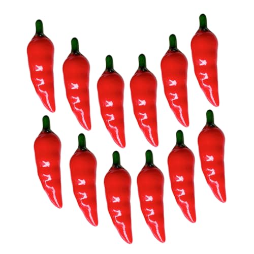 Toddmomy 30 Stück Teiliges Mini Künstliche Paprika aus Schaumstoff Realistische Lebensechte Mini Paprikas Leicht und Langlebig für Tischdekoration Party und Heimdekorationszwecke von Toddmomy