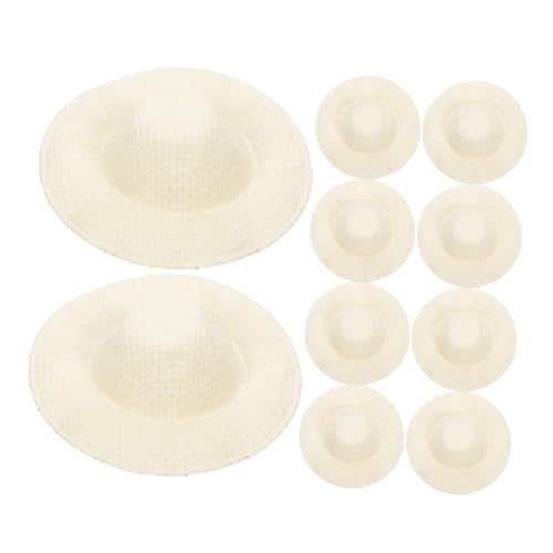 Toddmomy 30 Stück Teiliges Mini Strohhüte für DIY Basteln Puppenhaus Dekoration Handgeflochtene Mini Hüte in Naturfarbton Geeignet für Haaraccessoires Scrapbooking und Kreative Toddmomy 30 Stück Teiliges Mini Strohhüte für DIY Basteln Puppenhaus Dekoration Handgeflochtene Mini Hüte in Naturfarbton Geeignet für Haaraccessoires Scrapbooking und Kreative von Toddmomy